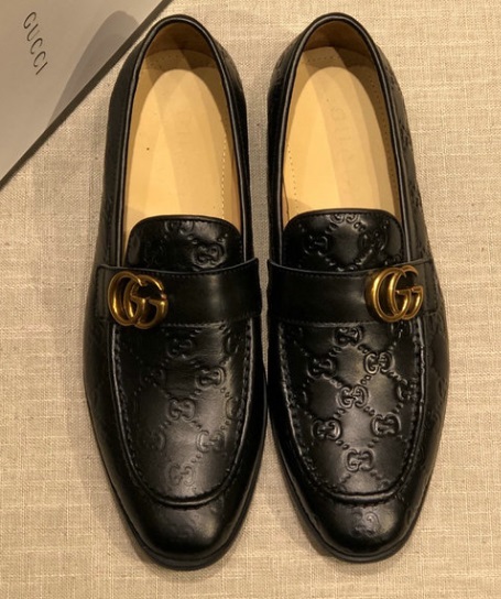 men's Gucci leather shoes-GG6918A